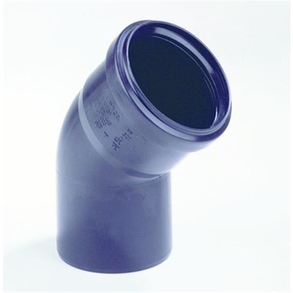 Dyka PP bocht 90MF 45°. Normaal stock